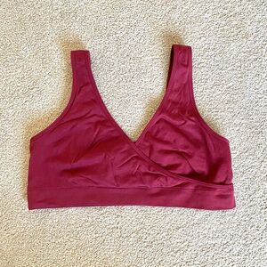 Auden Maroon Maternity Nursing Bra